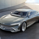 The Buick Wildcat EV Concept sports the new Buick logo and typography.
